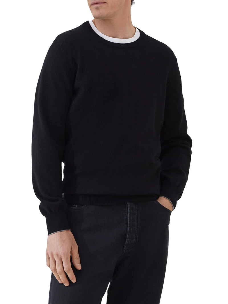 ESSENTIAL CREW NECK CASHMERE SWEATER