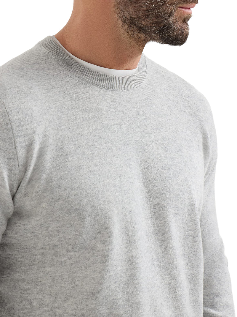 ESSENTIAL CREW NECK CASHMERE SWEATER