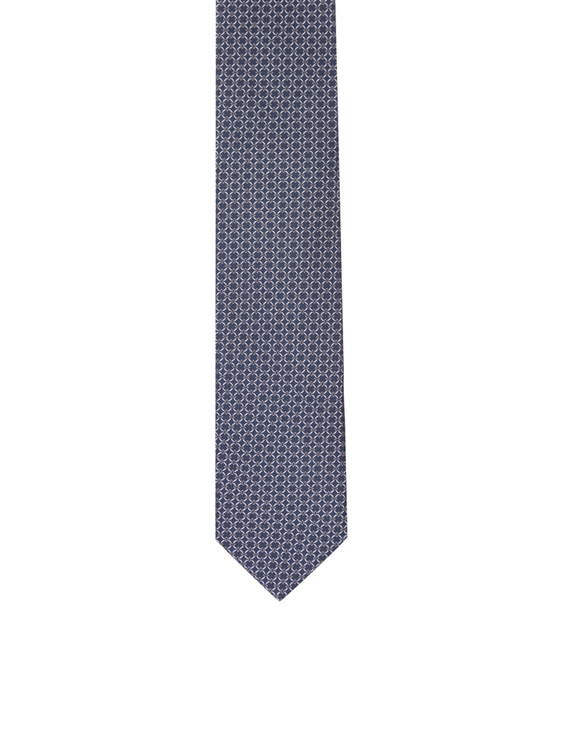 MICRO-PATTERNED SILK TIE