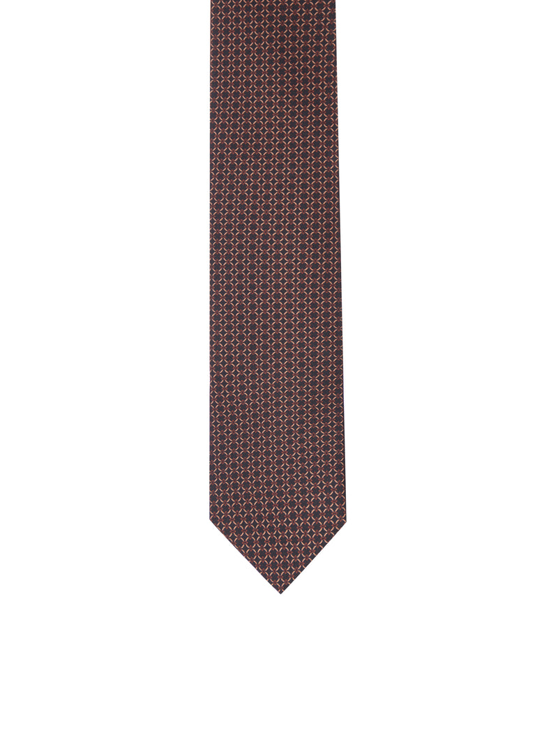 MICRO-PATTERNED SILK TIE