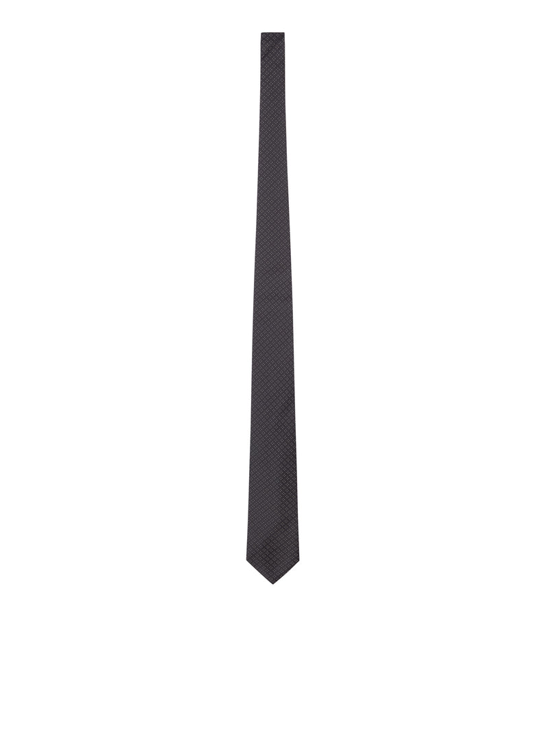 MICRO-PATTERNED SILK TIE