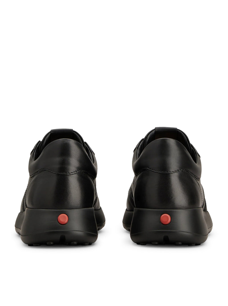 RED DOT LEATHER SNEAKERS