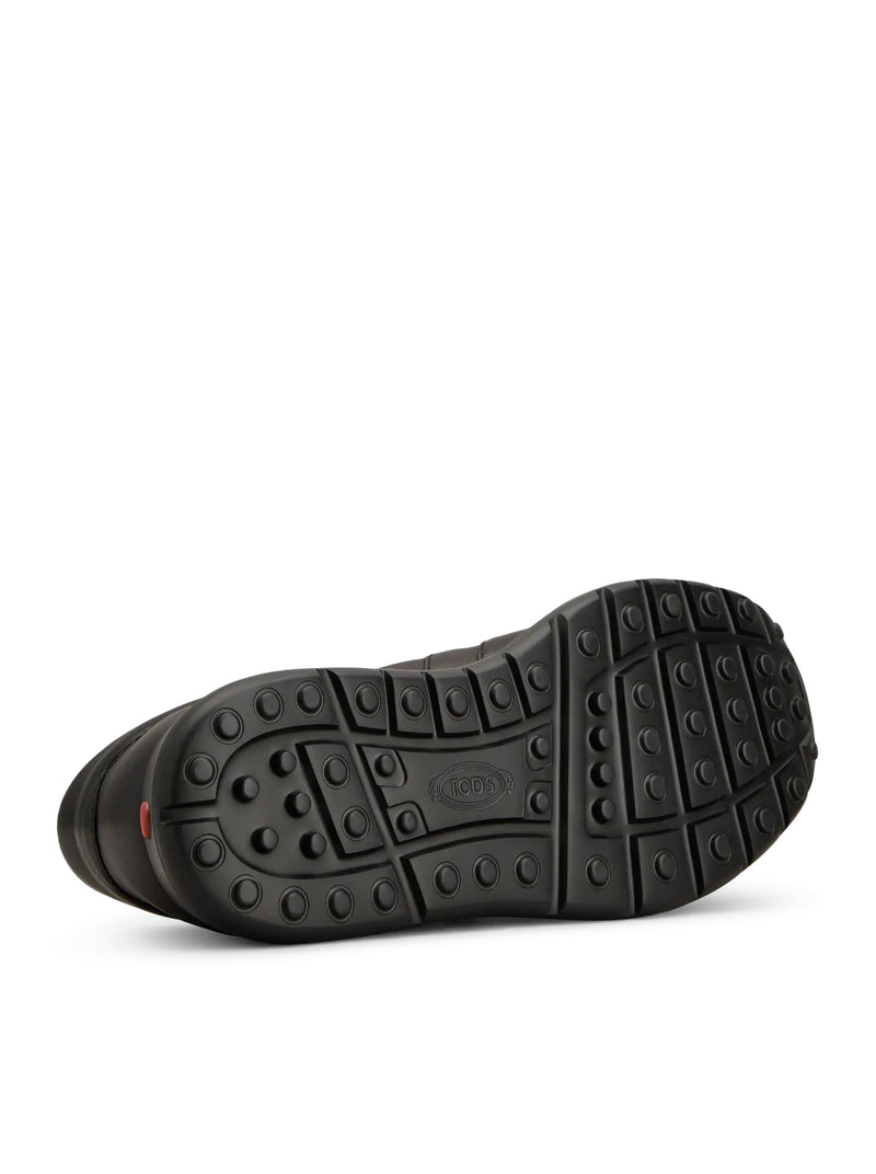 RED DOT LEATHER SNEAKERS