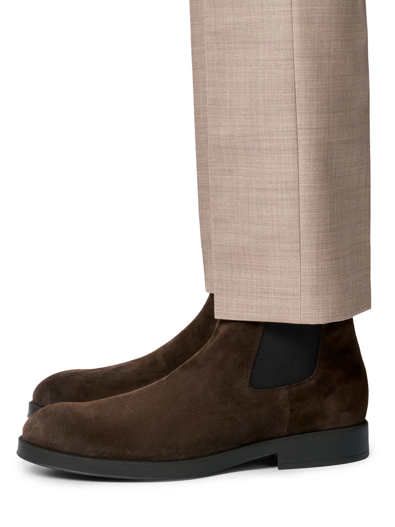 SUEDE CHELSEA BOOTS