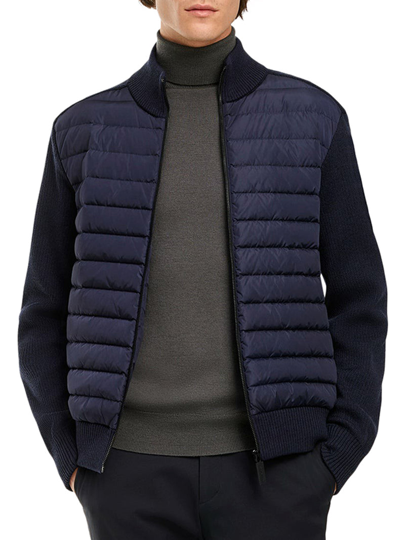 HYBRIDGE KNIT JACKET