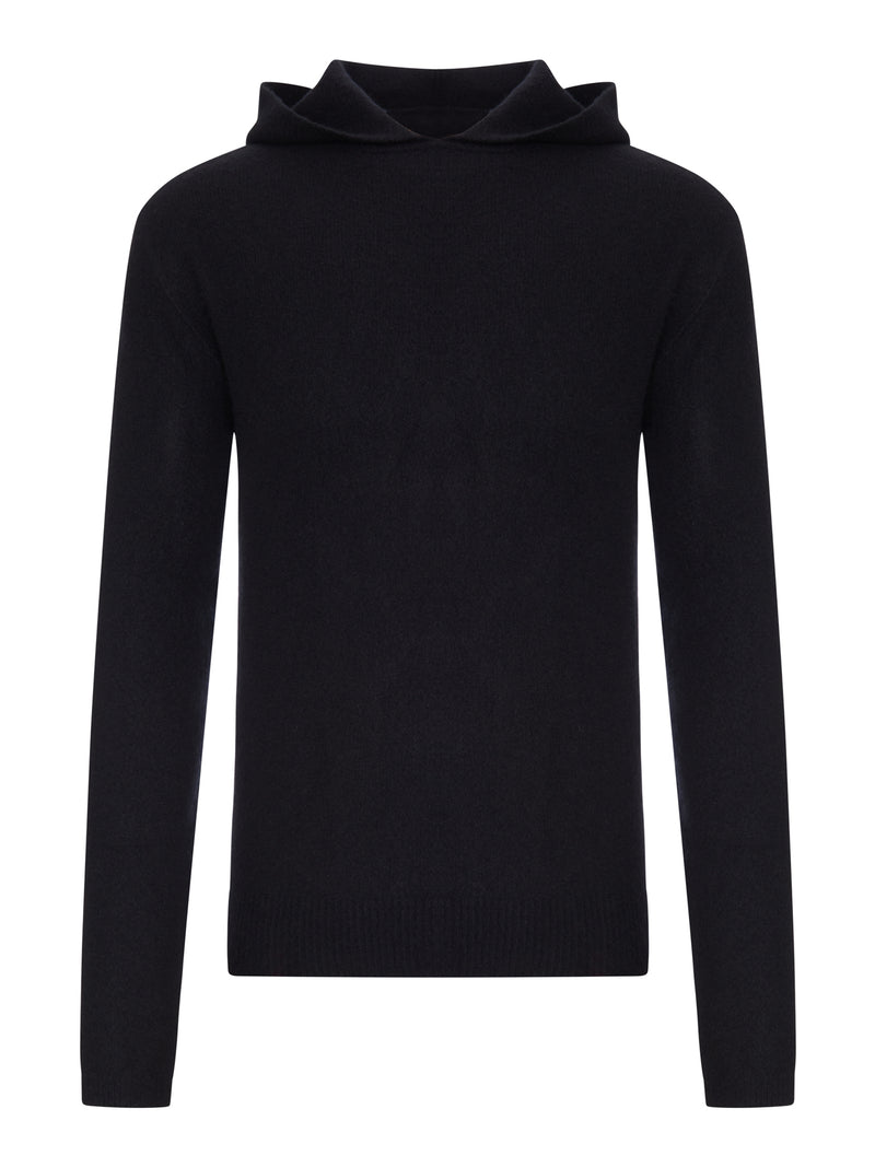 KNITTED HOODIE
