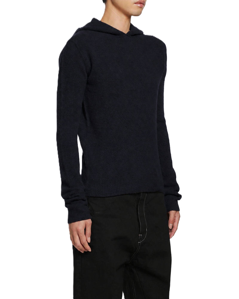 KNITTED HOODIE