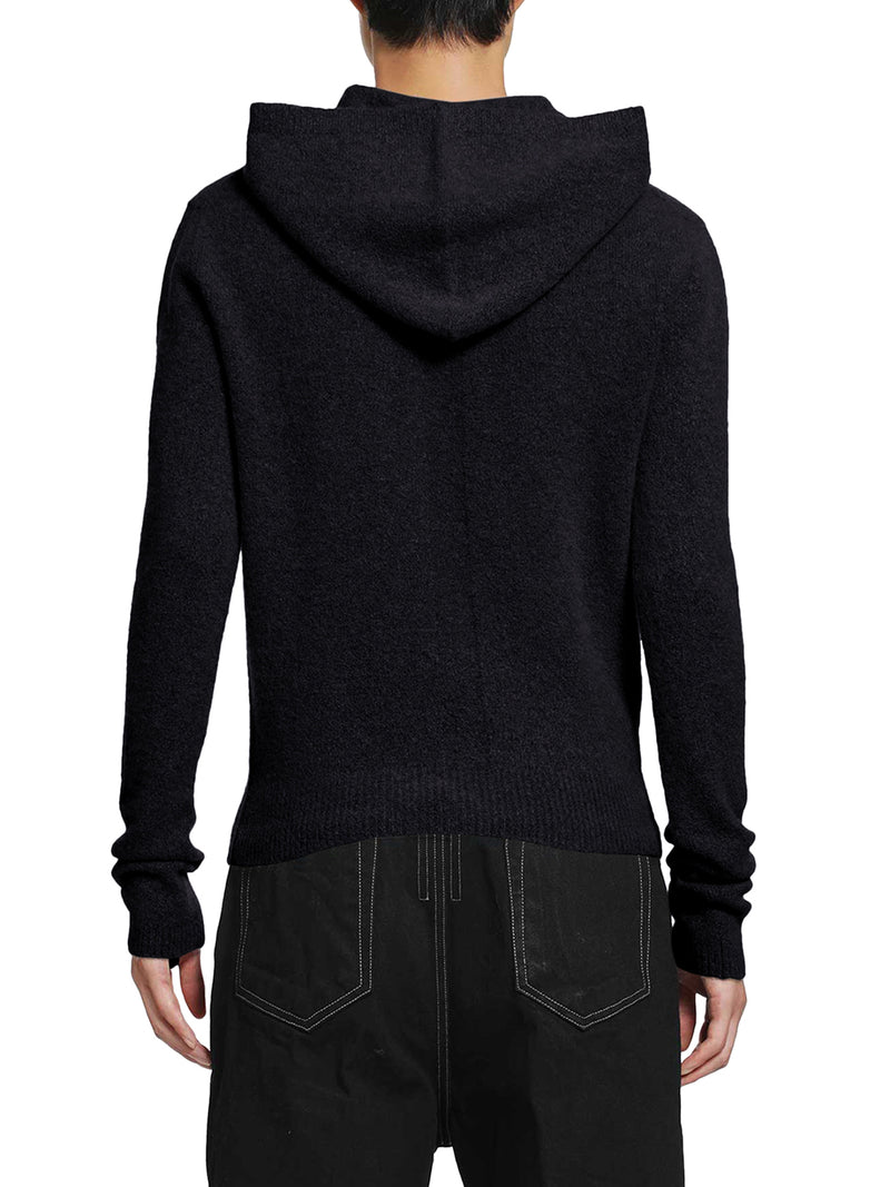KNITTED HOODIE