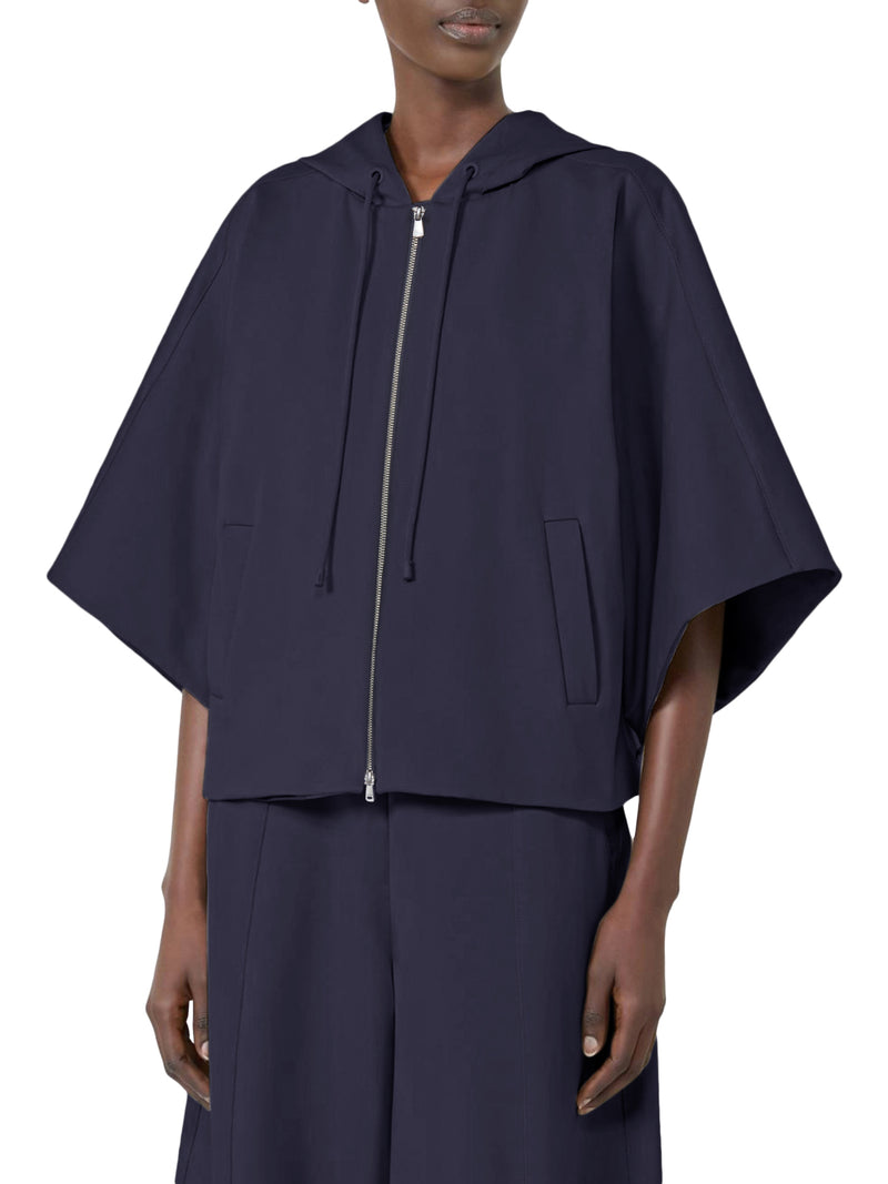 BOXY SWEATER IN TECHNICAL COTTON JERSEY