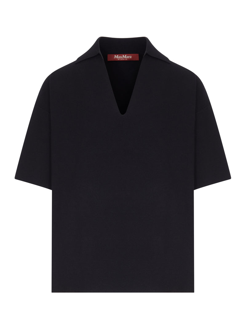ONCIA POLO MODEL SWEATER IN VISCOSE