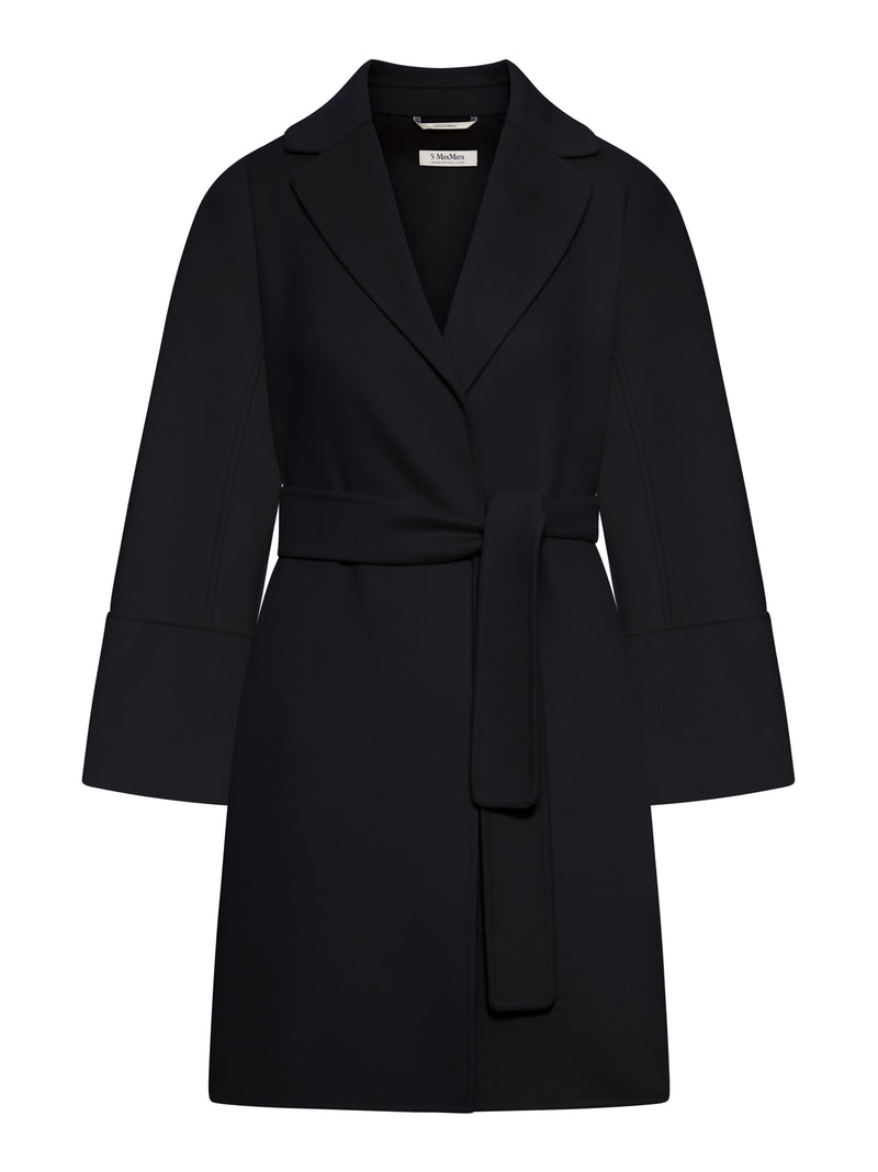 ARONA BELTED WOOL WRAP COAT