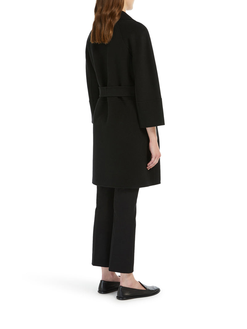 ARONA BELTED WOOL WRAP COAT