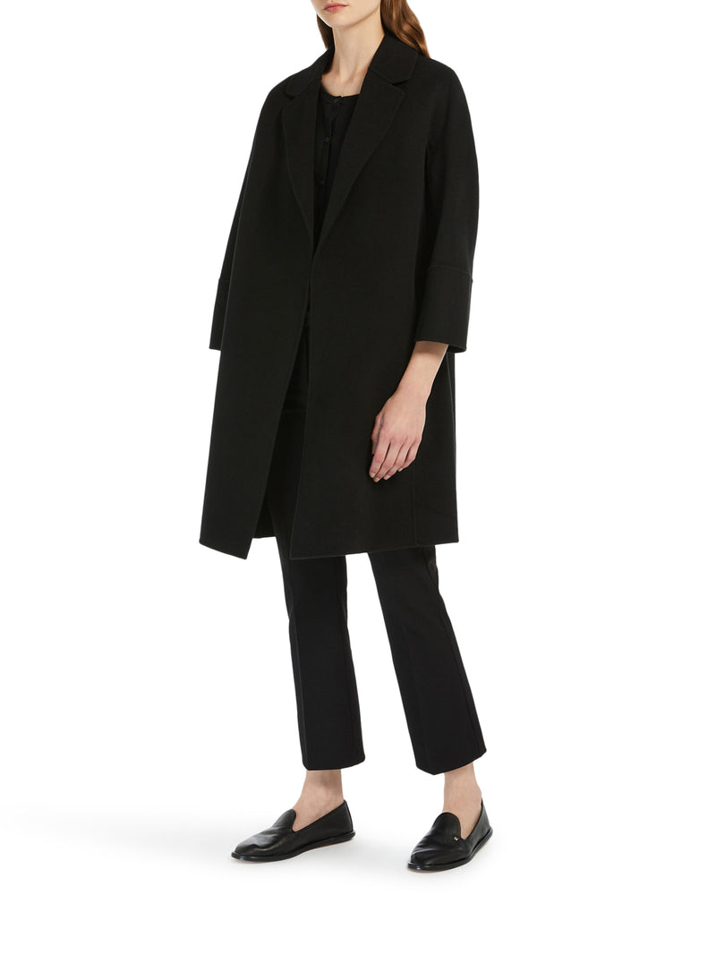 ARONA BELTED WOOL WRAP COAT