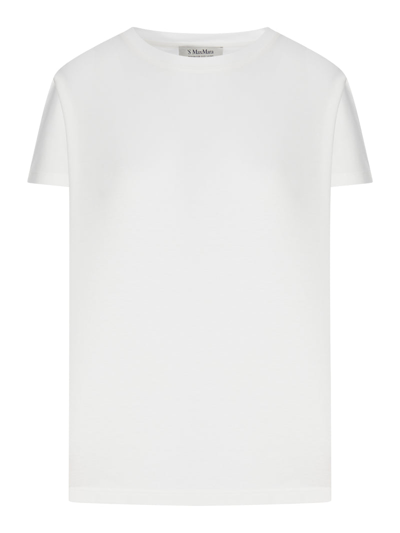 COTTON AND MODAL JERSEY T-SHIRT