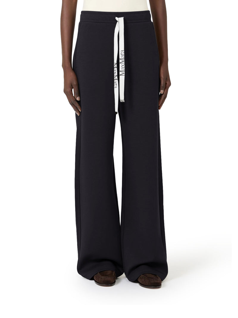 WIDE TROUSERS IN DOUBLE JERSEY