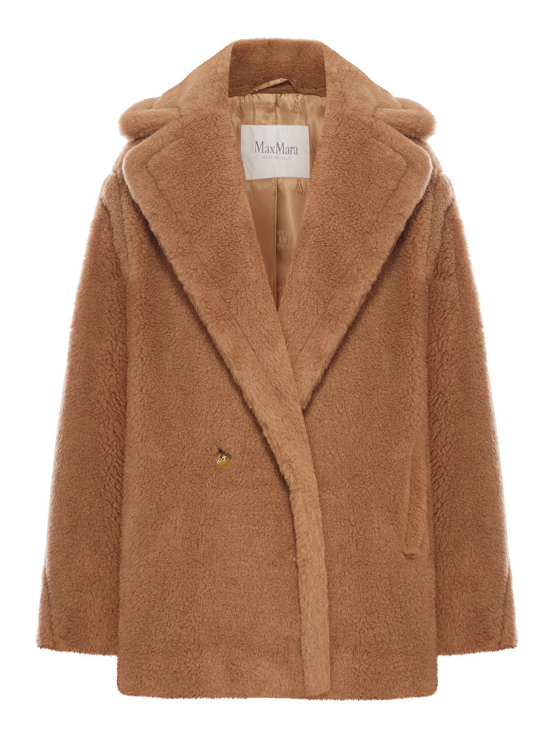 BEAR ICON SHORT TEDDY COAT