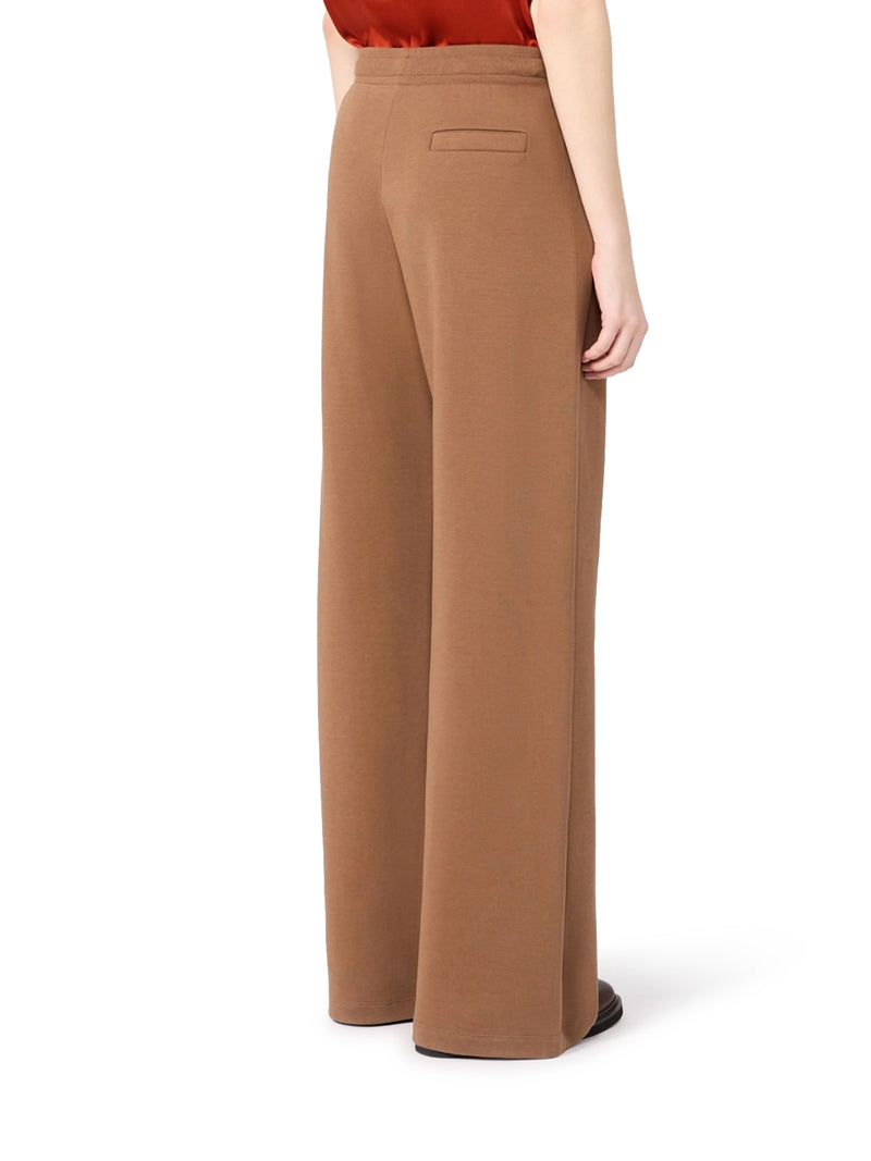 WIDE TROUSERS IN DOUBLE JERSEY