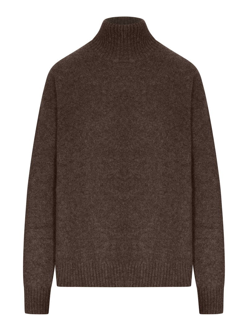 HIGH-NECK SWEATER