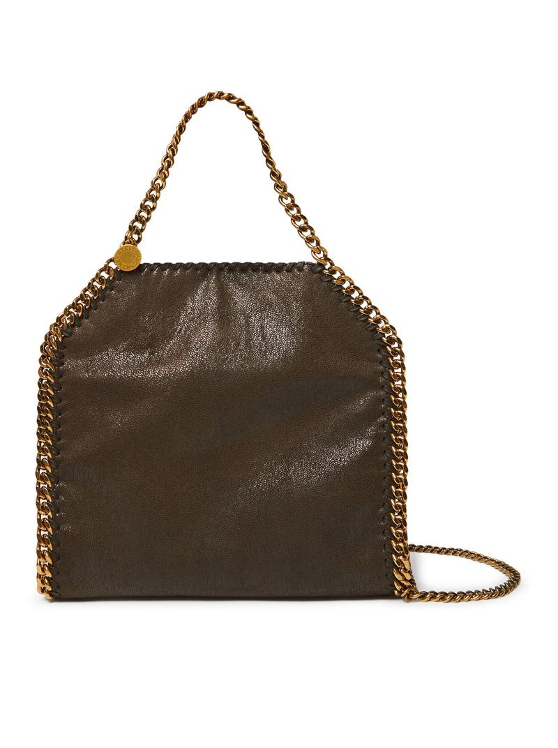 FALABELLA MINI HANDBAG IN CHOCOLATE SHAGGY DEER