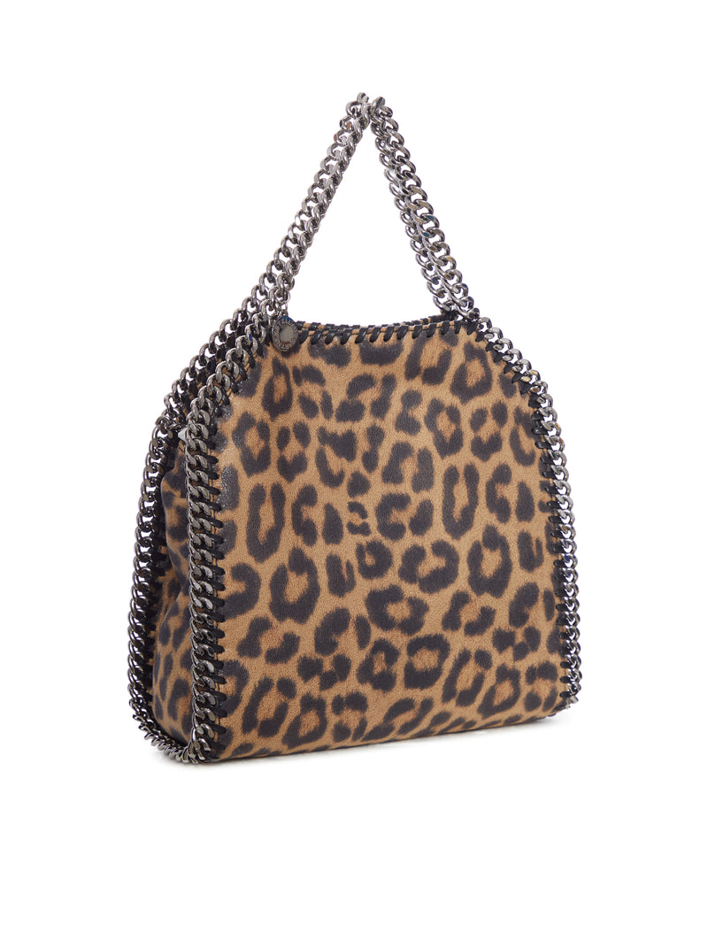 LEOPARD-PRINT MINI FALABELLA BAG