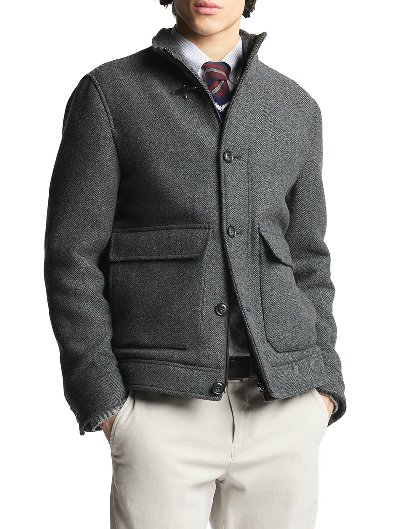 WOOL BOMBER JACKET