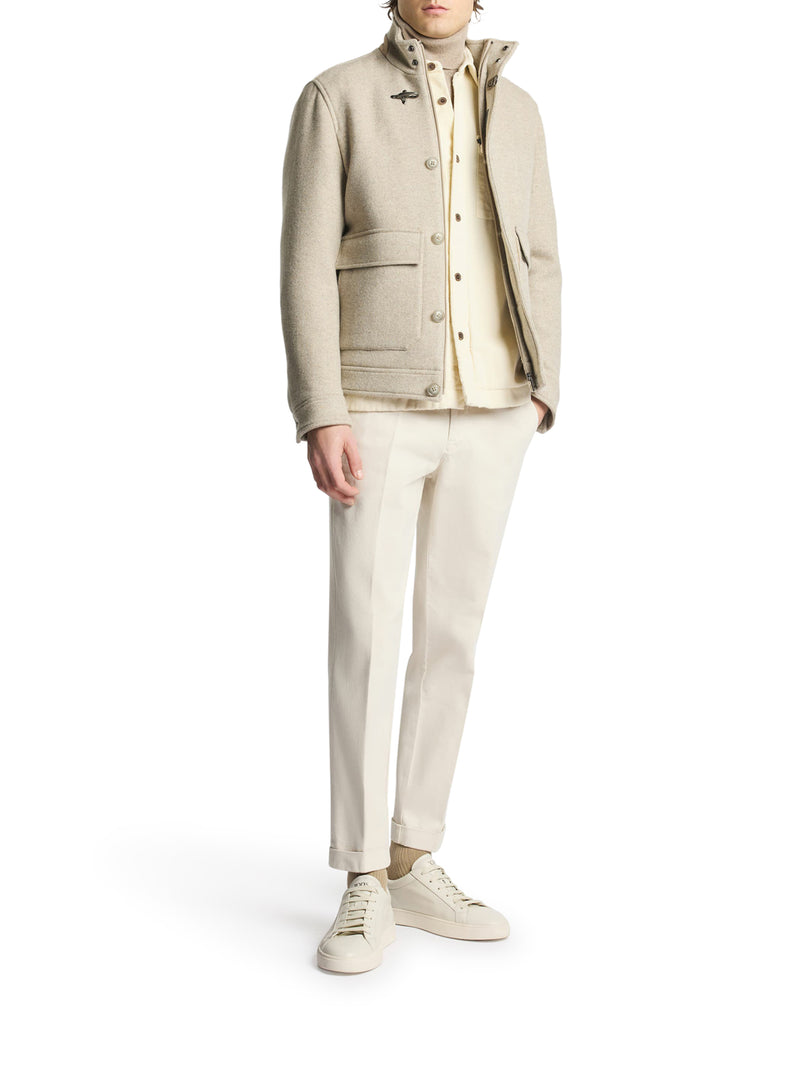 WOOL BOMBER JACKET