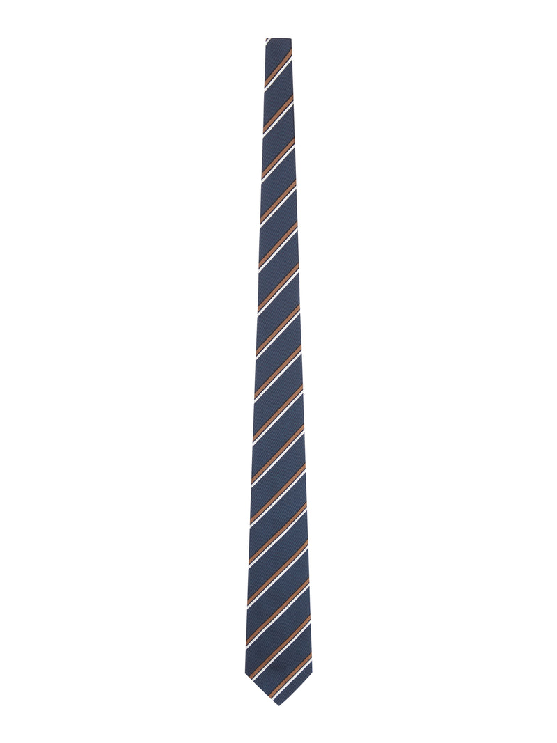 DIAGONAL STRIPED TIE