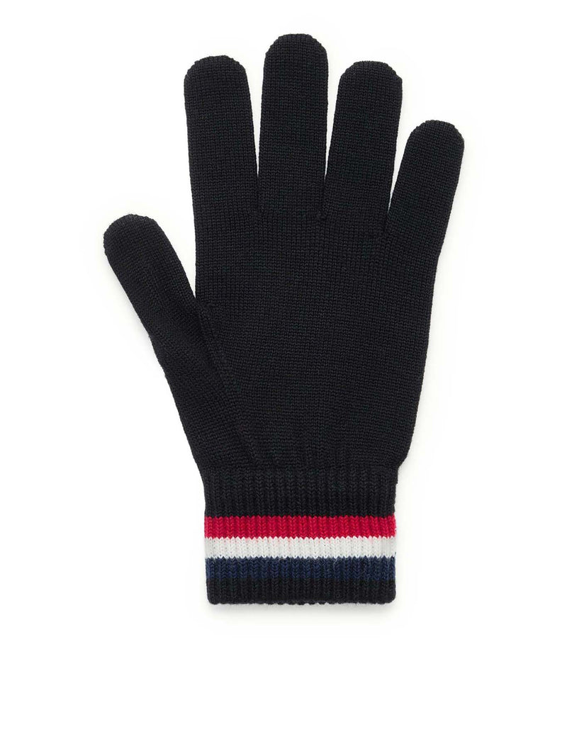 TRICOLOR WOOL GLOVES