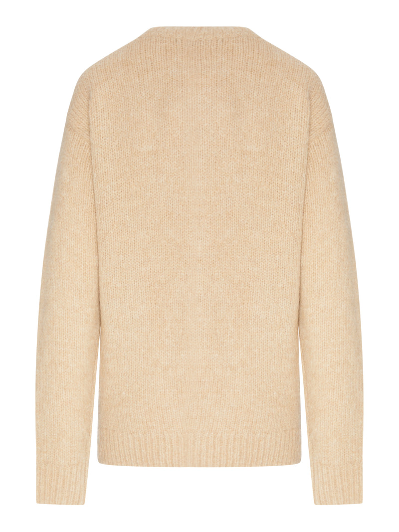 WOOL KNIT CARDIGAN