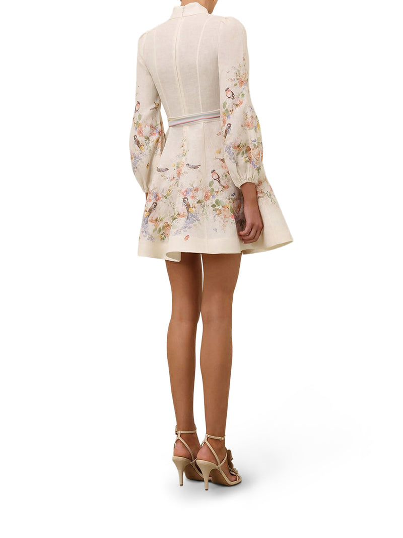 VALIANT BUTTONED MINI DRESS