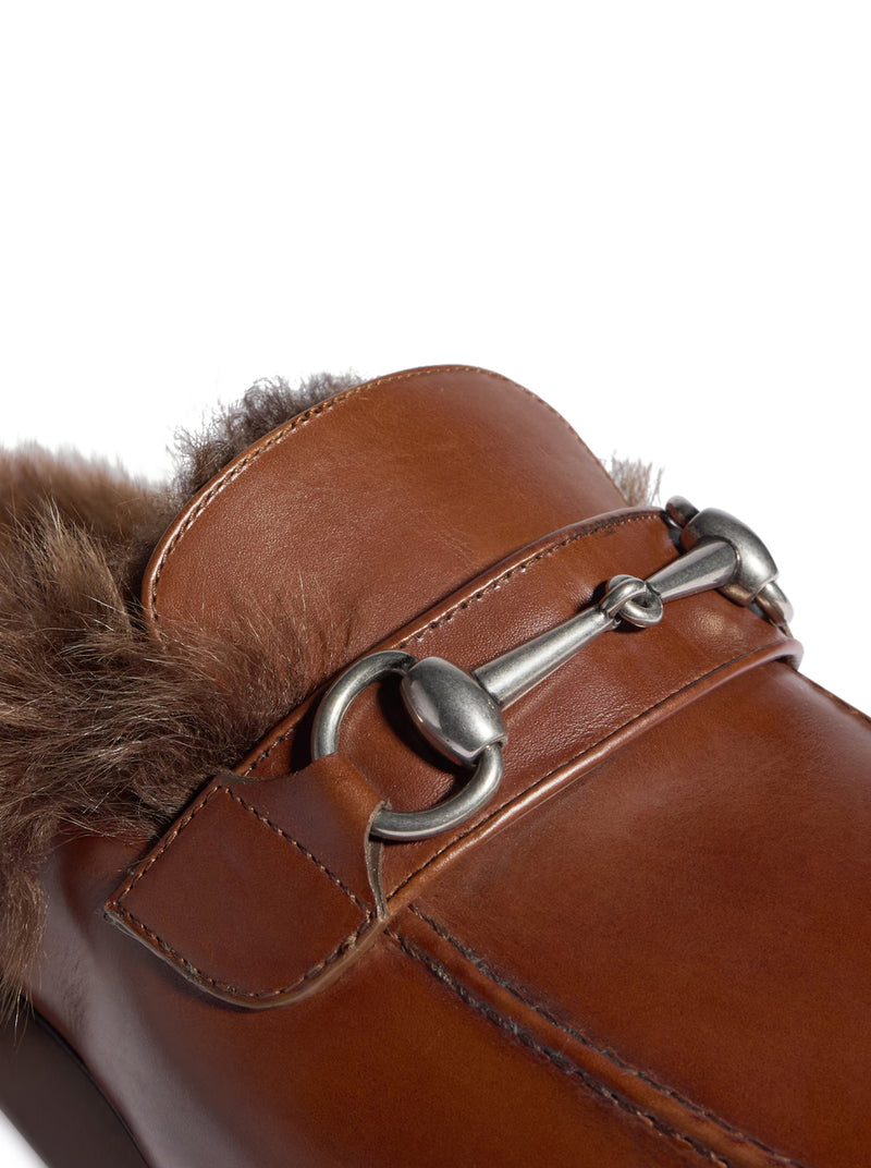 MEN`S SLIPPER WITH HORSEBIT DETAIL