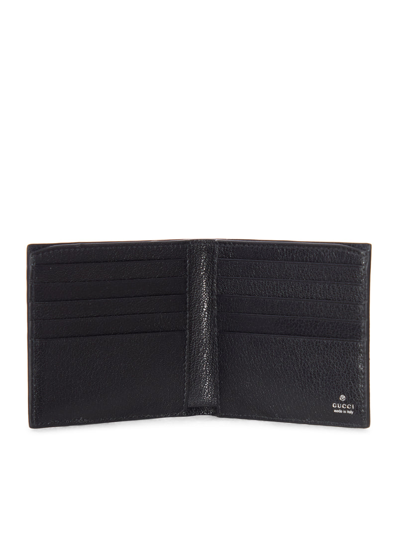 BI-FOLD WALLET WITH CARD SLOT AND WEB RIBBON