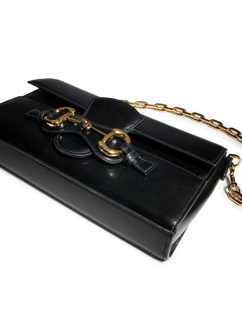 NARROW HORSEBIT SHOULDER BAG MEDIUM SIZE