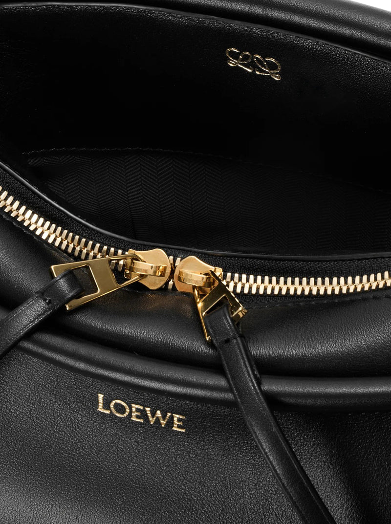 SMALL LEATHER WHISKER BAG