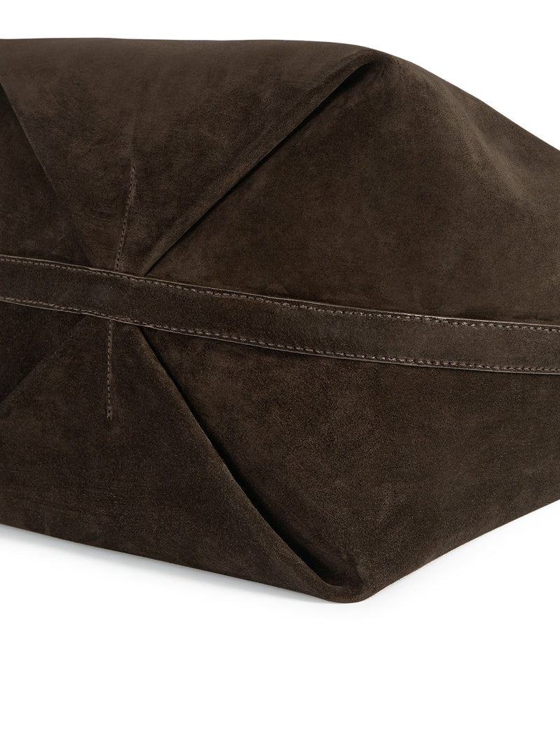 BELTEG TOTE SUEDE BAG