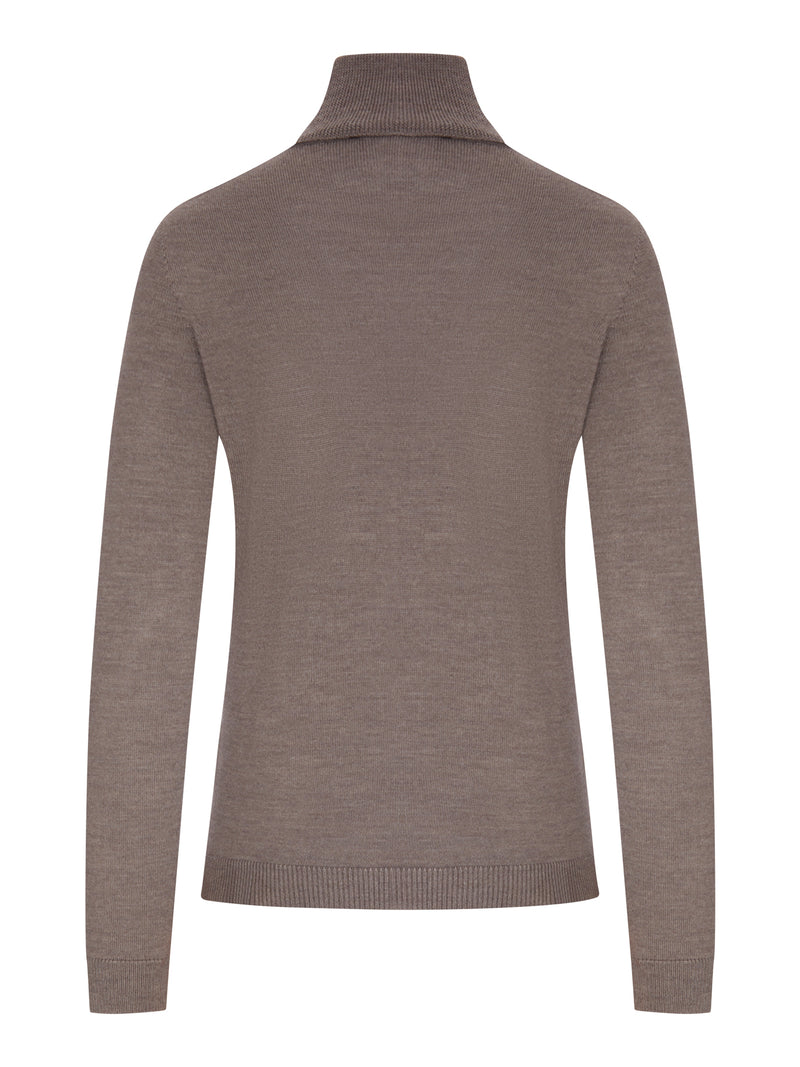 FINE KNIT TURTLENECK