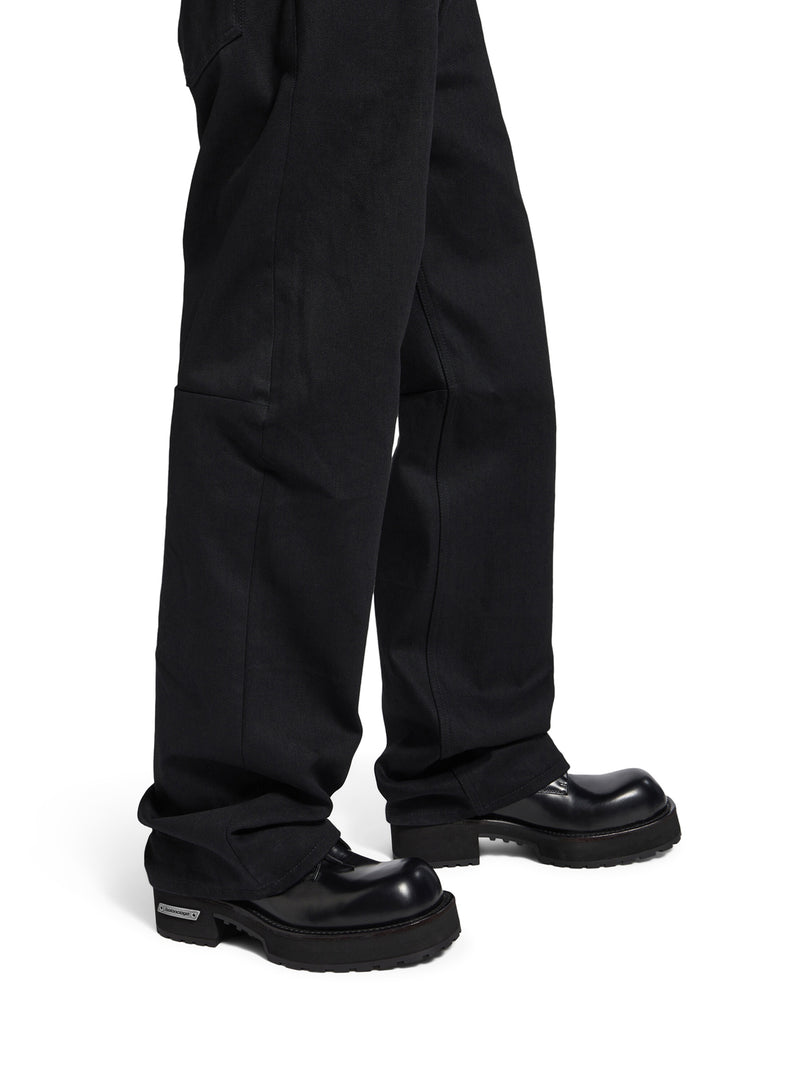 VENOM DERBY IN BLACK CALFSKIN