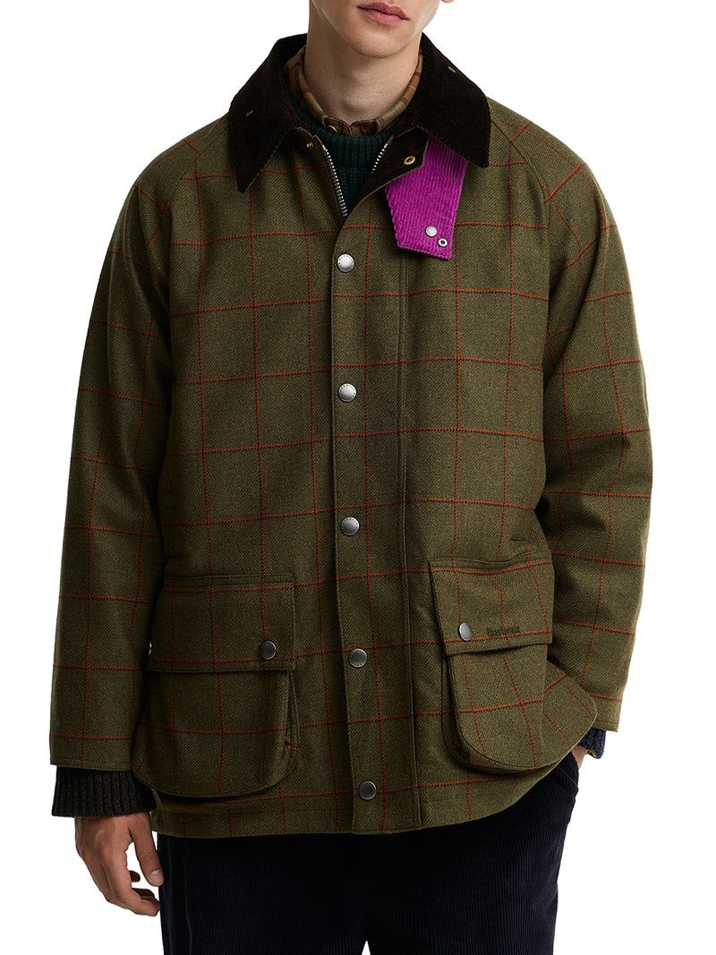 BARBOUR X PAUL SMITH CHECKED JACKET