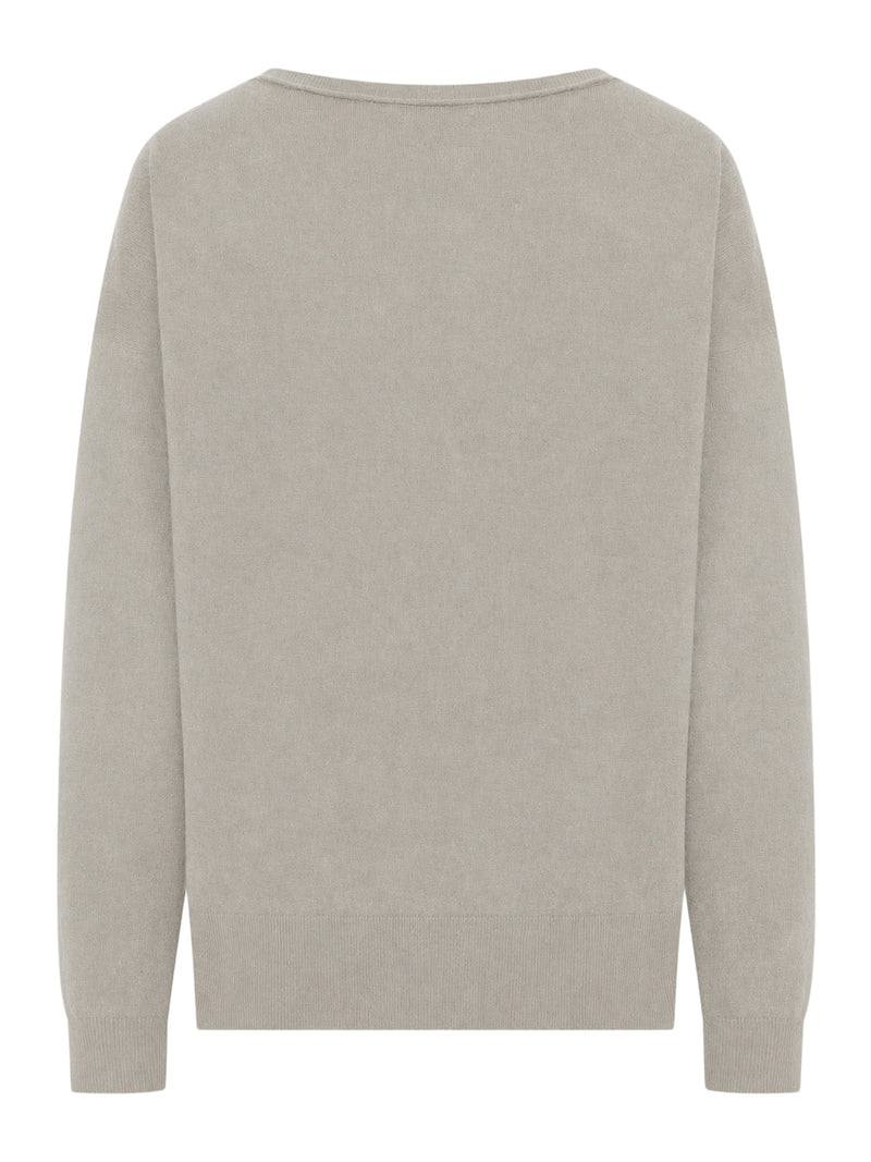 OVERSIZED BOAT-NECK SWEATER
