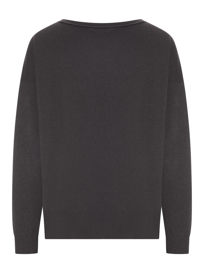 OVERSIZED BOAT-NECK SWEATER
