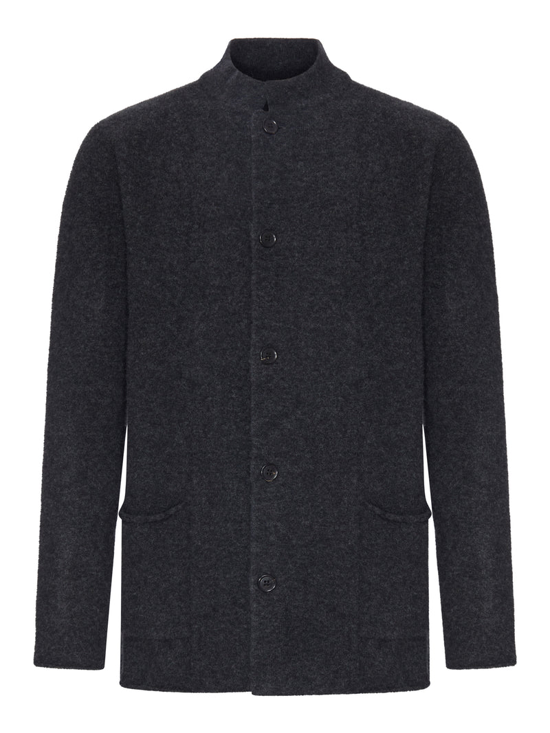 BOUCLÉ KNIT JACKET