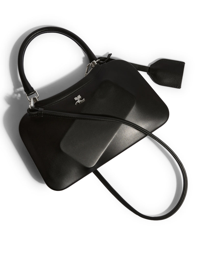 SMALL SHADOW BAG WITH A LEATHER-EFFECT FINISH