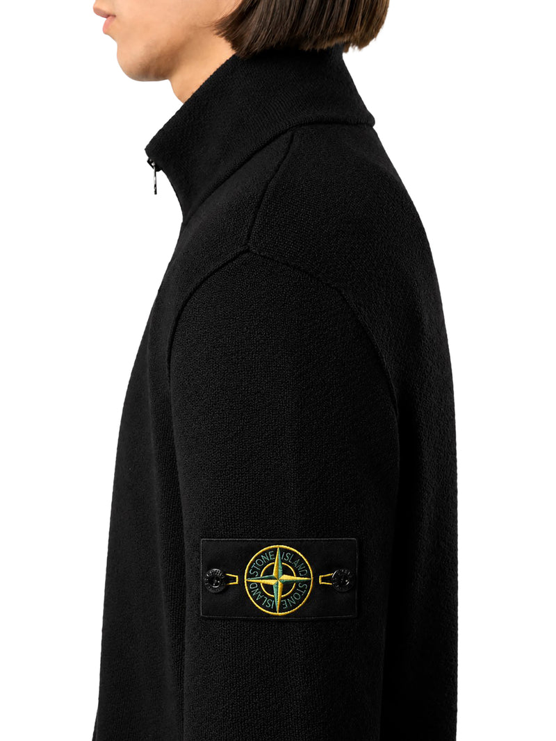 OVERSIZED ZIP-UP SWEATER WITH POCKETS