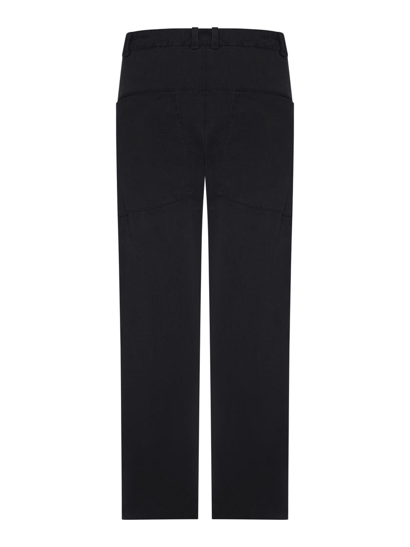 STRAIGHT-FIT TROUSERS