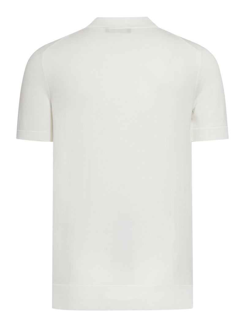SHORT-SLEEVED COTTON TENNIS POLO