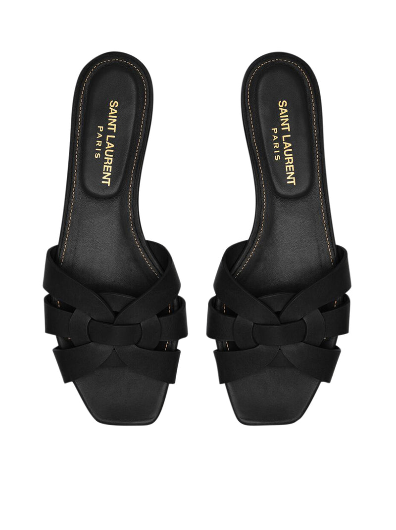 NU PIEDS TRIBUTE 05 SANDALS IN LEATHER