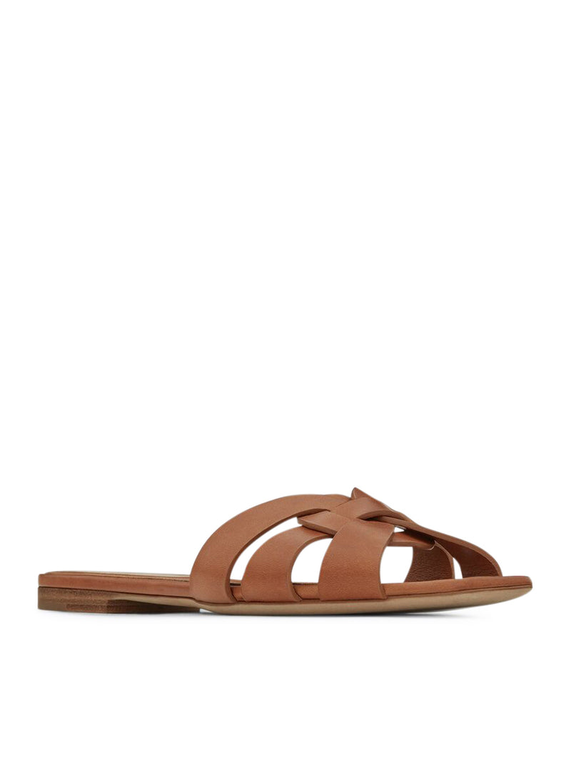 NU PIEDS TRIBUTE 05 SANDALS IN LEATHER