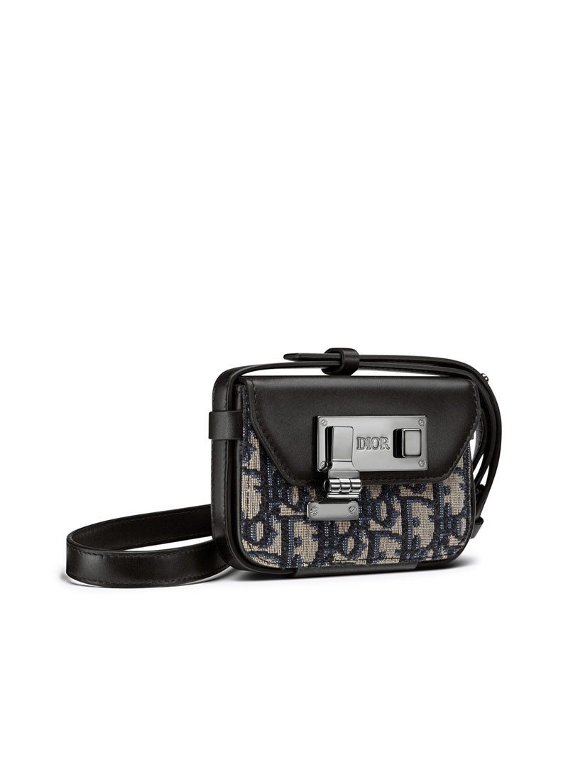 NANO POUCH OBLIQUE JACQUARD