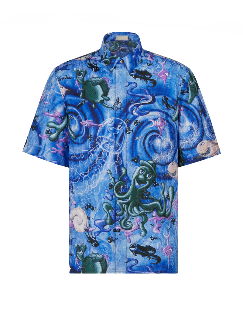 Dior and Kenny Scharf shirt