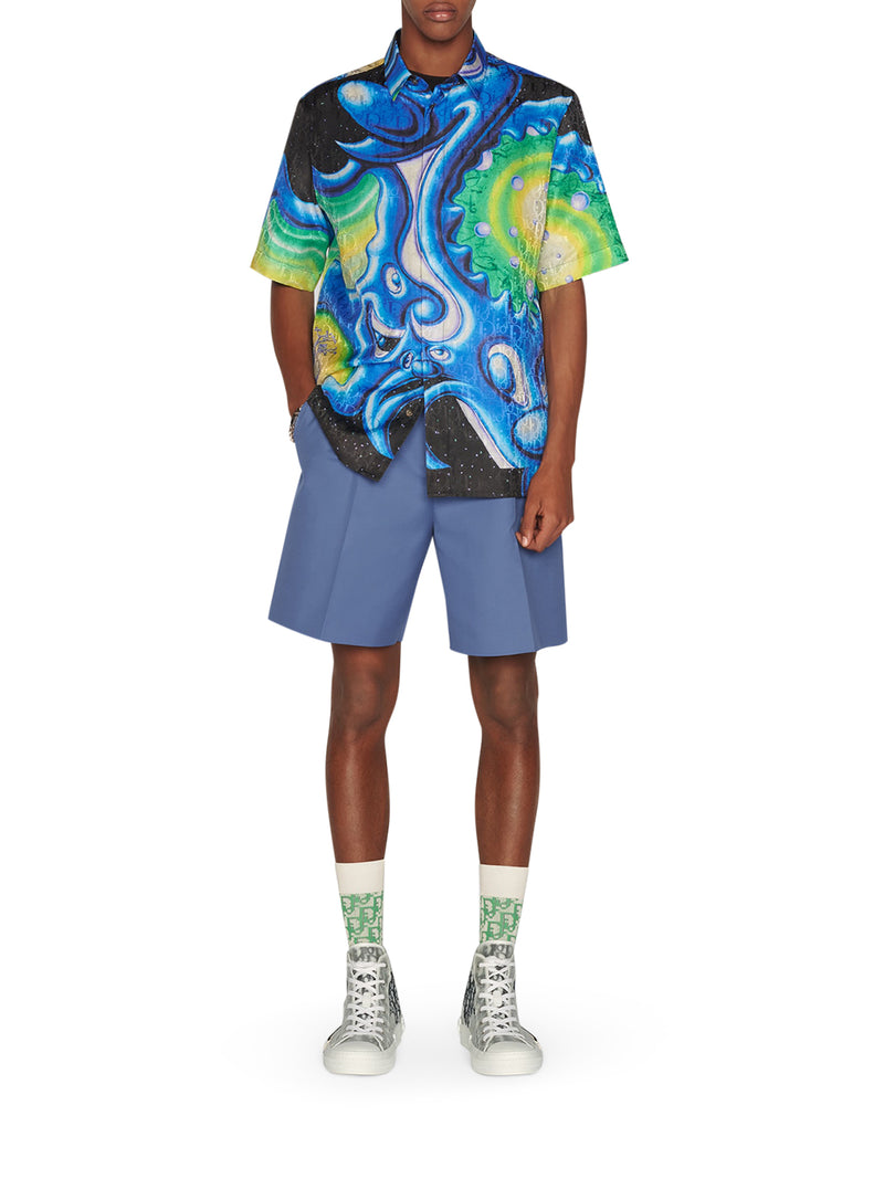 SHORT SLEEVE SHIRT DIOR AND KENNY SCHARF